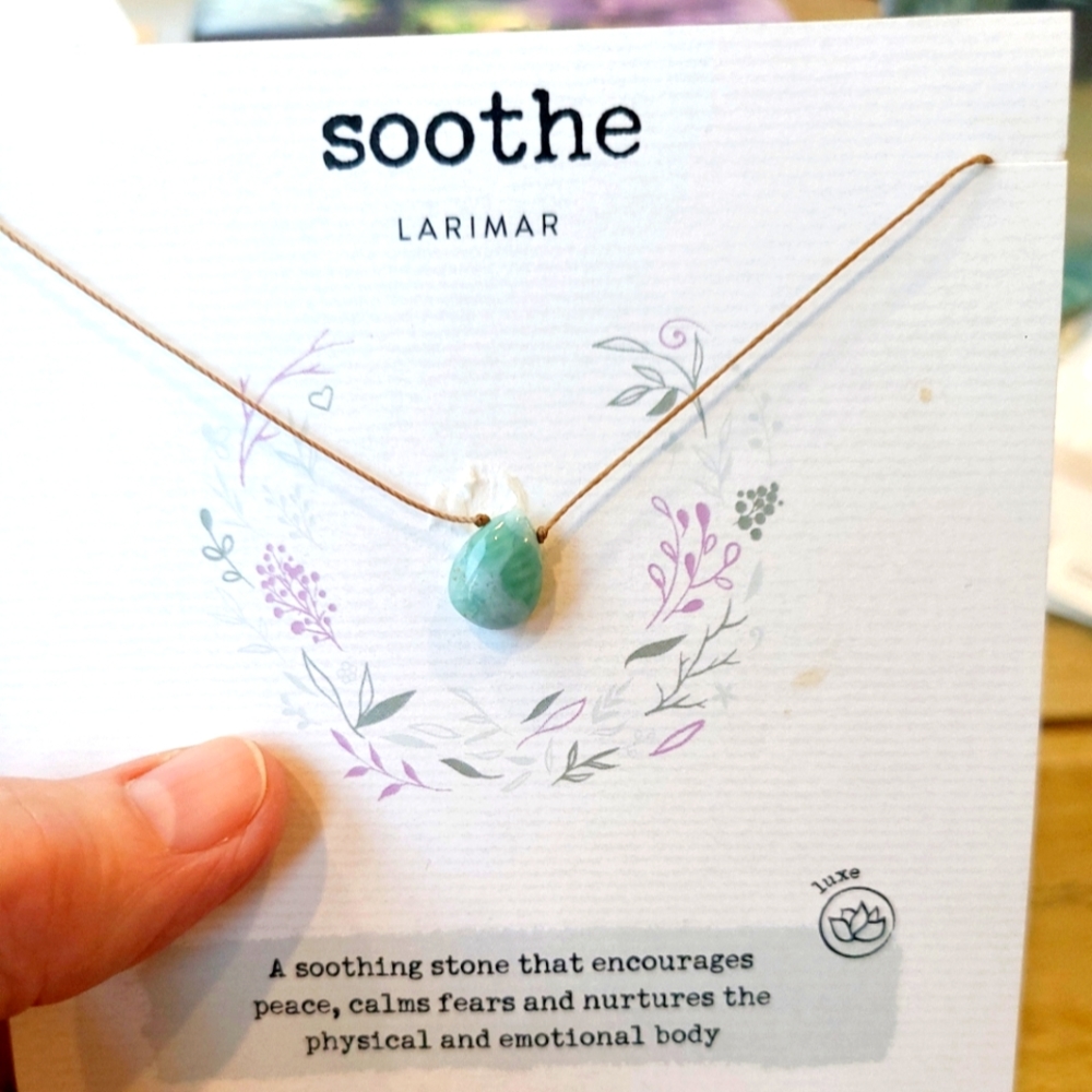 Soulku Larimar Luxe Soothe Necklace